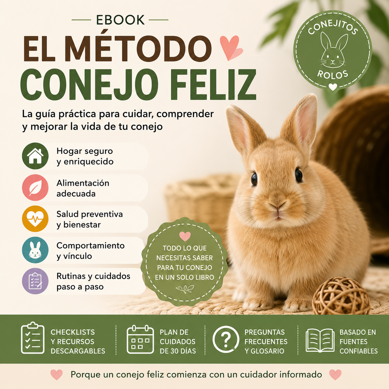 Portada del ebook El Metodo Conejo Feliz